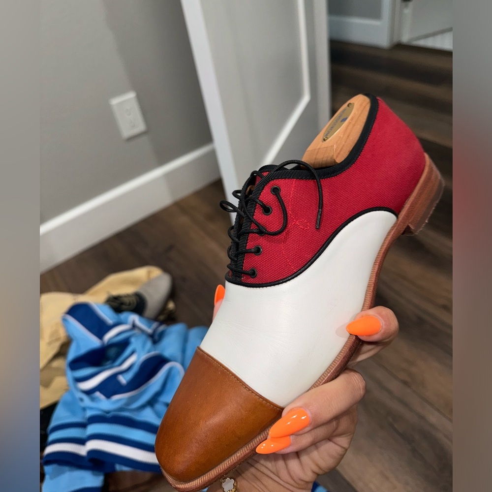 Christian Louboutin Olympio flat calf lisse Soze 40/8.5